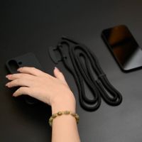 imoshion Color Backcover met afneembaar koord Apple iPhone 12 Pro Max - Zwart