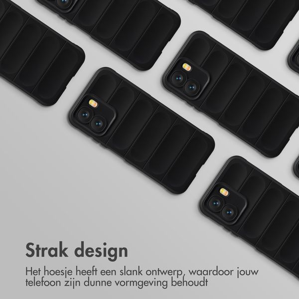 imoshion EasyGrip Backcover Oppo A6x (4G/5G) - Zwart