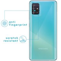 imoshion Screenprotector Folie 3 Pack + Camera Protector Glas Samsung Galaxy A51