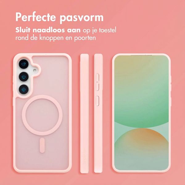 imoshion Color Guard Backcover met MagSafe Samsung Galaxy S25 Plus - Lichtroze