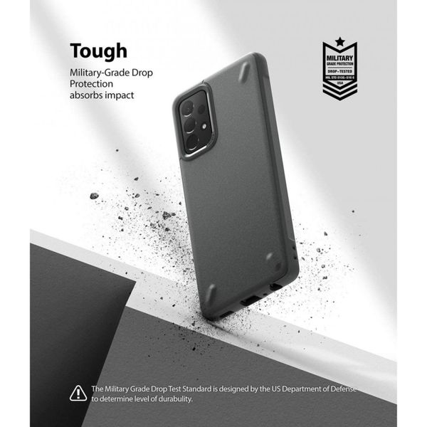 Ringke Onyx Backcover Galaxy A52 (5G) / A52 (4G) - Donkergrijs