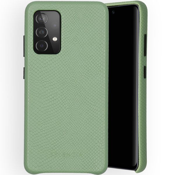 Selencia Gaia Slang Backcover Samsung Galaxy A52(s) (5G/4G) - Groen