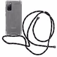 imoshion Transparante Backcover met koord Samsung Galaxy S20 FE - Zwart & Goud