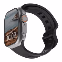 UAG Scout Strap Apple Watch Series 1 t/m 11 / SE / Ultra (44/45/46/49 mm) - Zwart