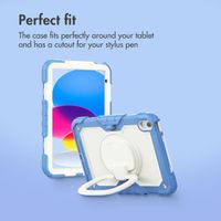 imoshion Rugged Kidsproof Back Cover Apple iPad 11 (2025) 11 inch A16 / iPad 10 (2022) 10.9 inch - Blue