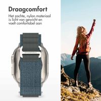 imoshion Nylon Alpine bandje Apple Watch Series 1 t/m 9 / SE (38/40/41 mm) | Series 10 / 11 (42 mm) - Blauw