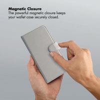 Selencia Olyn Detachable Bookcase with MagSafe Samsung Galaxy A37 (5G) - Grey