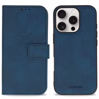 imoshion Uitneembare 2-in-1 Luxe Bookcase Apple iPhone 16 Pro - Blauw