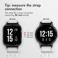 imoshion Stalen bandje  - Universeel 26 mm aansluiting - Goud