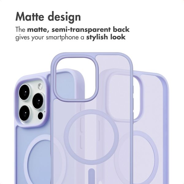 imoshion Colour Guard Back Cover with MagSafe Apple iPhone 16 Pro Max - Lilac