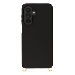 Selencia Rivièra MagSafe Backcover met afneembare haakjes Samsung Galaxy A17 (5G) / (4G) - Velvet Black
