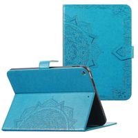 imoshion Mandala Bookcase Apple iPad 6 (2018) 9.7 inch / iPad 5 (2017) 9.7 inch / Air 2 (2014)/Air 1 (2013) - Turquoise