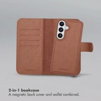 Selencia Olyn Detachable Bookcase with MagSafe Samsung Galaxy S26 - Brown