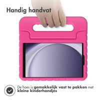 imoshion Kidsproof Backcover met handvat Samsung Galaxy Tab A9 8.7 inch - Roze