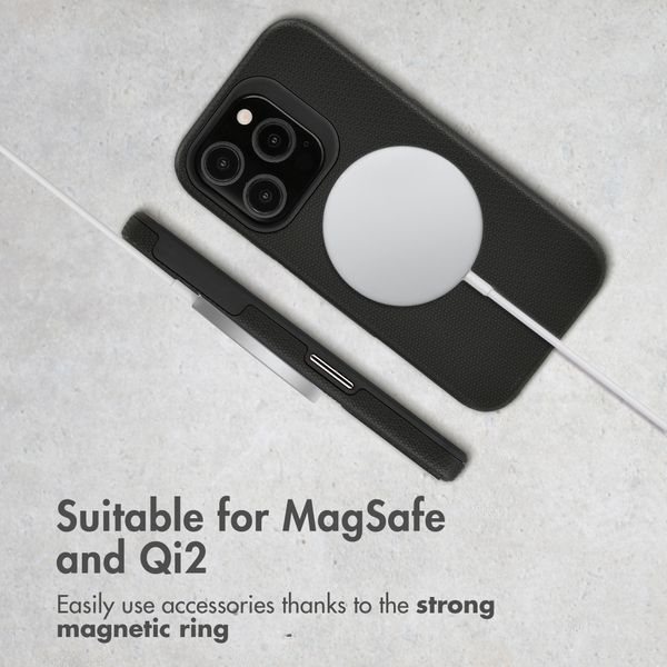 Accezz Tough Back Cover with MagSafe Apple iPhone 15 Pro - Black