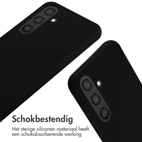 imoshion Siliconen hoesje met koord Samsung Galaxy S24 Plus - Zwart