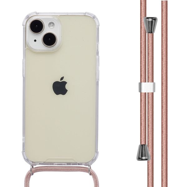 imoshion Backcover met koord Apple iPhone 15 - Rose Gold