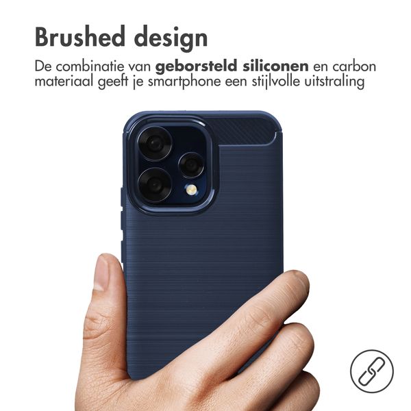 imoshion Brushed Backcover Oppo Reno15 F (5G) - Donkerblauw