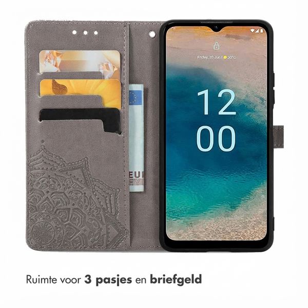 imoshion Mandala Bookcase Nokia G22 - Grijs