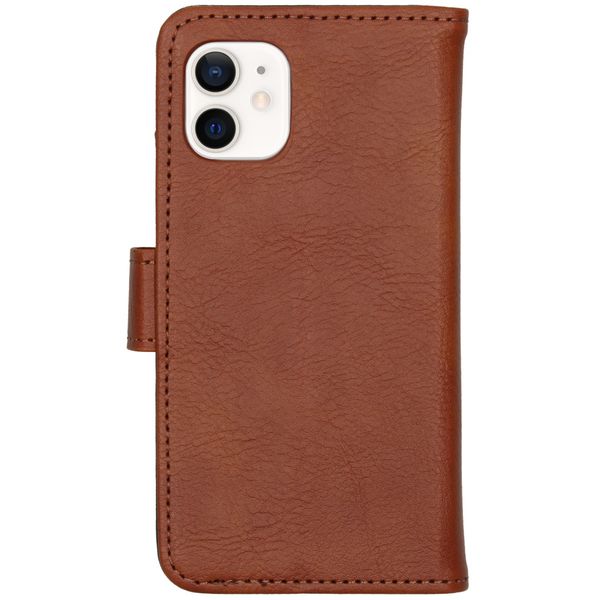 imoshion Luxe Bookcase Apple iPhone 12 Mini - Bruin