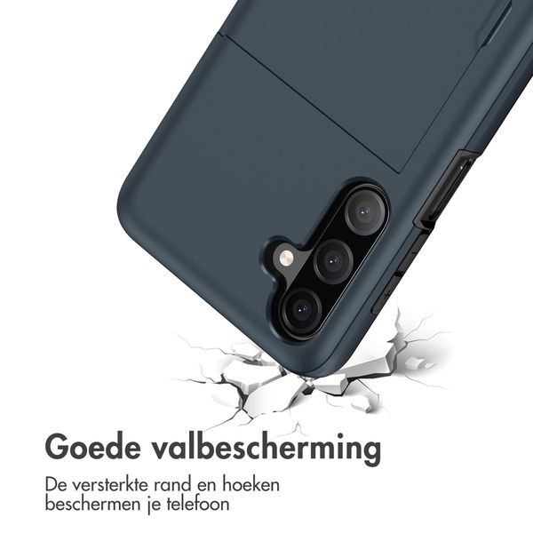 imoshion Backcover met pasjeshouder Samsung Galaxy A18 (4G) - Donkerblauw