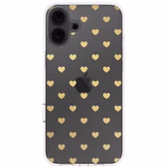 imoshion Design hoesje Apple iPhone 16 - Golden Hearts