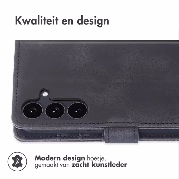 imoshion Bookcase met koord Samsung Galaxy S25 FE - Zwart