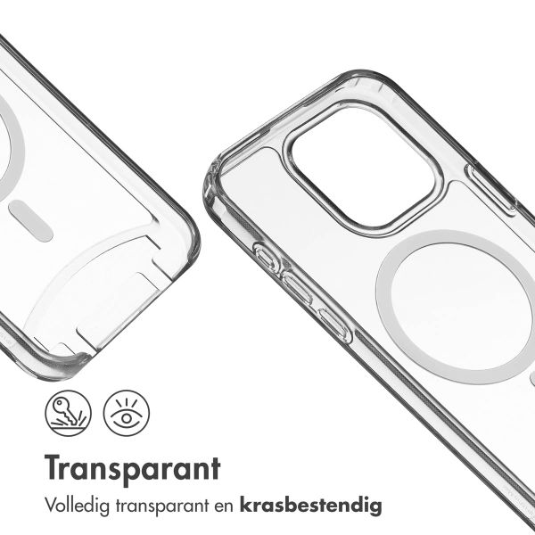 imoshion MagSafe Backcover met afneembaar koord iPhone 15 Pro Max - Transparant