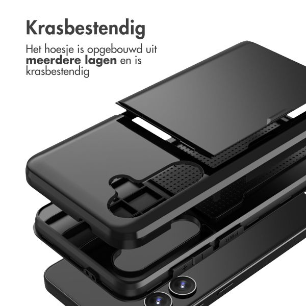 imoshion Backcover met pasjeshouder Samsung Galaxy S24 - Zwart