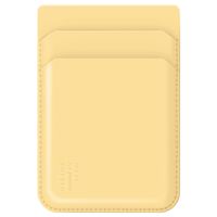 iDeal of Sweden MagSafe / Magnetic Card Holder - Soft Lemon