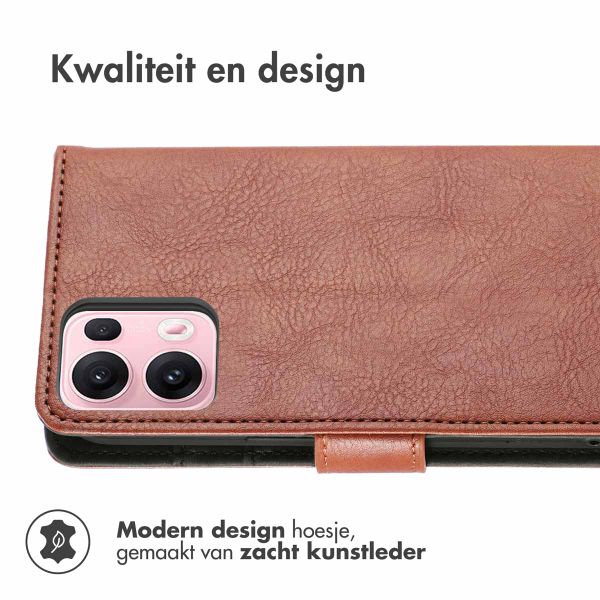 imoshion Luxe Bookcase Oppo Reno 13 Pro - Bruin