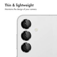 imoshion Camera Protector Glass 2-pack Samsung Galaxy S24 - Black