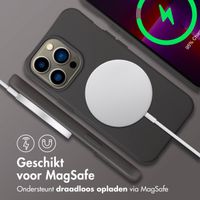 imoshion Color Backcover met afneembaar koord MagSafe Apple iPhone 13 Pro - Black Coffee