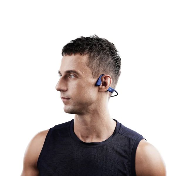 Shokz OpenRun Mini - Kleine maat - Open-Ear draadloze oordopjes - Bone conduction - Blue