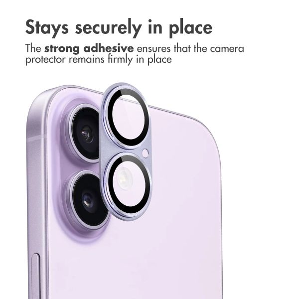 imoshion Camera Protector Glass 2-pack Apple iPhone 17 - Lavender