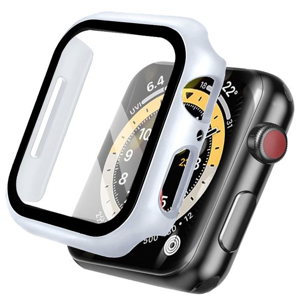 imoshion Full Cover Hardcase Apple Watch Series 7 / 8 / 9 - 41 mm - Zilver