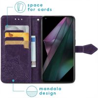 imoshion Mandala Bookcase OnePlus 10 Pro - Paars