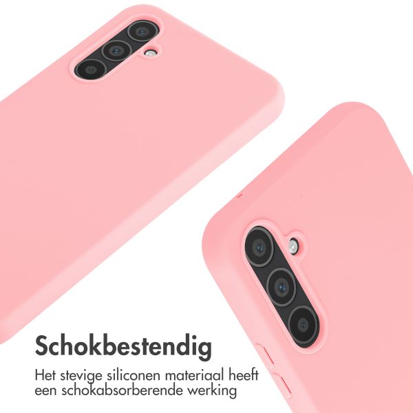 imoshion Siliconen hoesje met koord Samsung Galaxy A34 (5G) - Roze