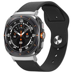 imoshion Leather strap Samsung Galaxy Watch Ultra 2 (2026) / Ultra (2024/2025) - Black