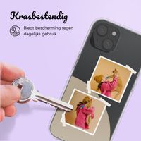 Gepersonaliseerd hoesje met filmrol N°2 iPhone 15 - Transparant