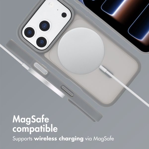 imoshion Colour Guard Back Cover with MagSafe Apple iPhone 17 Pro - Grey