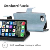 imoshion Luxe Bookcase Apple iPhone 16e - Lichtblauw