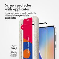 Accezz Tempered Glass Full Cover Screen protector with Applicator Samsung Galaxy A55 (5G) / A35