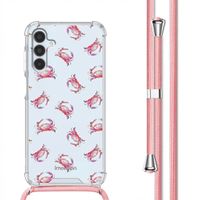 imoshion Design hoesje met koord Samsung Galaxy A15 (5G/4G) - Crab Watercolor