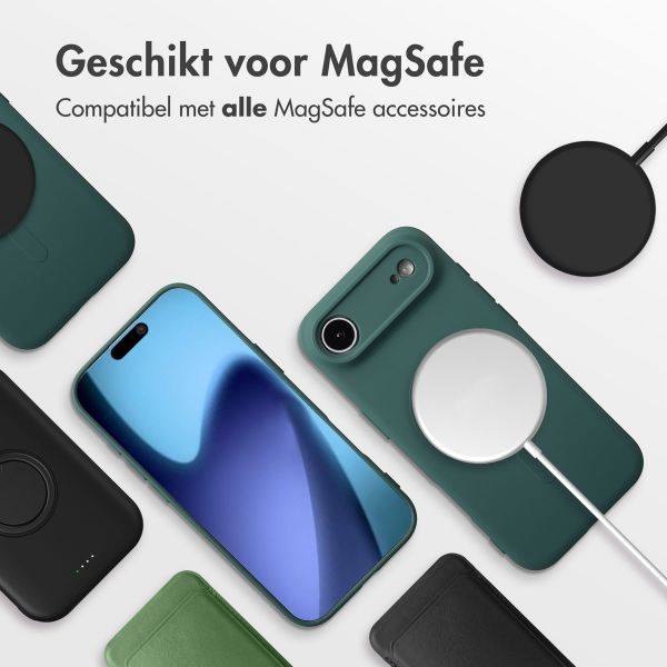 imoshion Color Backcover met MagSafe Apple iPhone Air - Donkergroen