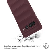 imoshion EasyGrip Backcover Google Pixel 7 Pro - Aubergine