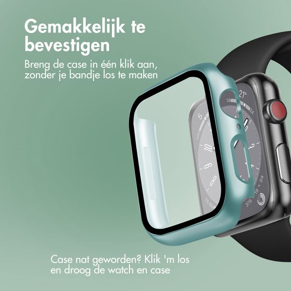 imoshion Full Cover Hardcase Apple Watch 7 / 8 / 9 - 41 mm - Donkergroen