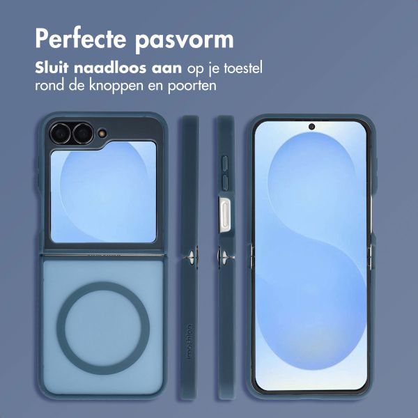 imoshion Color Guard Backcover met MagSafe Samsung Galaxy Z Flip 7 FE - Donkerblauw