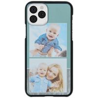 Ontwerp je eigen Apple iPhone 11 Pro hardcase hoesje - Zwart