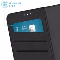 imoshion Uitneembare 2-in-1 Luxe Bookcase Apple iPhone 13 - Zwart